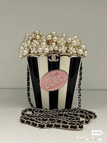 Chanel Popcorn Bag 16x11x7cm