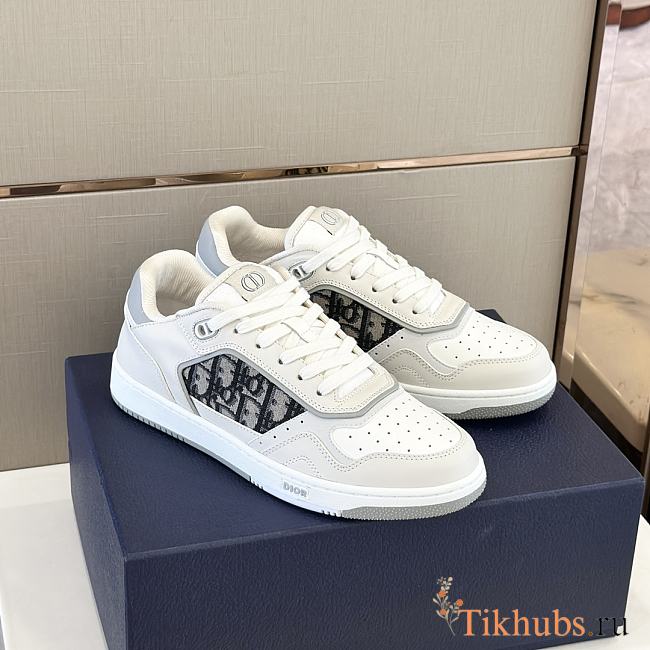 Dior B27 Low-Top White Sneaker - 1