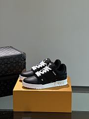 Louis Vuitton LV Trainer Sneaker Black White - 5