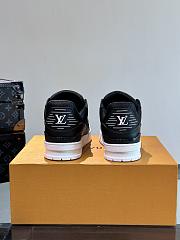 Louis Vuitton LV Trainer Sneaker Black White - 3