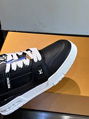 Louis Vuitton LV Trainer Sneaker Black White - 2