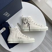 Dior B23 x Travis Scott Cream Sneaker - 1