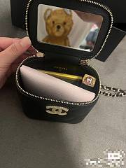 Chanel Vanity Black Bag 11x8.5x7cm - 3