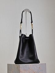 YSL Pochon Shoulder Bag Black 24x30x12cm - 5