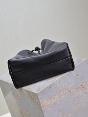 YSL Pochon Shoulder Bag Black 24x30x12cm - 2