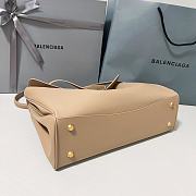 Balenciaga Rodeo Large Handbag Latte Calfskin 40x30x13cm - 6