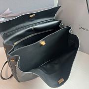 Balenciaga Rodeo Large Handbag Black Calfskin 40x30x13cm - 2