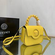 Versace La Medusa Mini Bag Yellow 16x12x6cm - 5