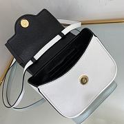 Versace La Medusa Mini Bag Black White 16x12x6cm - 6