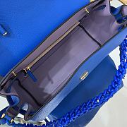 Versace Medusa Medium Bag Blue 25 x 15 x 22 cm - 2