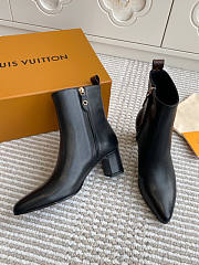 Louis Vuitton LV Donna Ankle Black Boot 5.5cm - 3