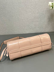 Prada Small Leather Pink Shoulder Bag 26x14x12cm - 5