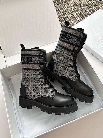 Dior D-Major Ankle Black Grey Boot