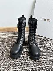 Dior D-Major Ankle Black Grey Boot - 5