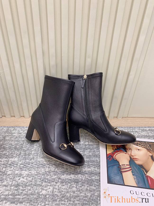 Gucci Black Boots 6.5cm - 1