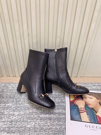 Gucci Black Boots 6.5cm