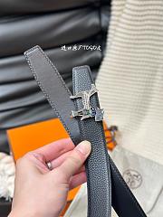 Hermes Black Belt 3.2cm - 2