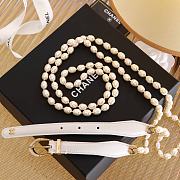 Chanel White Belt Chain - 2