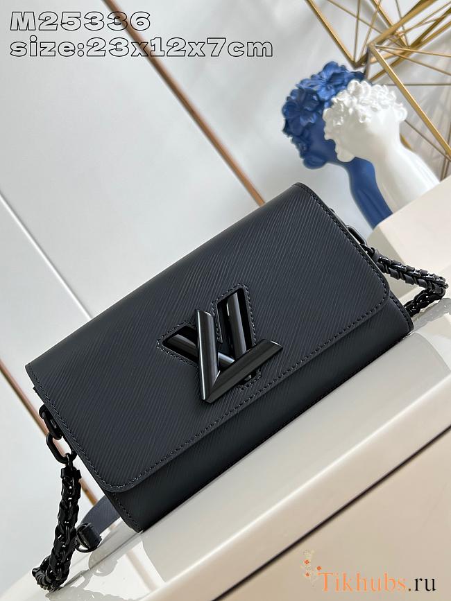 Louis Vuitton LV Twist West Black Bag 23.5 x 12 x 7 cm - 1