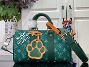 Louis Vuitton LV Keepall Bandouliere 25 Green 25cm - 1