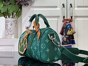 Louis Vuitton LV Keepall Bandouliere 25 Green 25cm - 4