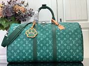 Louis Vuitton LV Keepall 50 Green 50 x 29 x 23 cm - 1