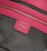 Fendi Baguette Pink Leather Bag 27x5x15cm - 4