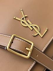 YSL Niki Besace Leather Brown 21.5x16x8cm - 3