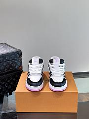 Louis Vuitton LV Trainer Pink White Sneaker - 2