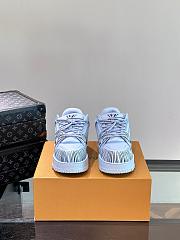 Louis Vuitton LV Trainer Maxi Blue Sneaker - 3