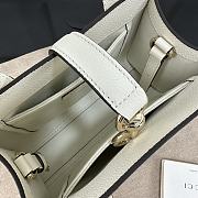 Gucci Jackie Small Tote Bag White 24x17.5x8.5cm - 2