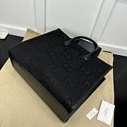 Gucci Jumbo Tote Bag Black 32.5x15cm - 5