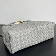 Bottega Veneta Medium Andiamo Grey Bag 32.5x24x12cm - 3