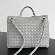 Bottega Veneta Medium Andiamo Grey Bag 32.5x24x12cm - 2