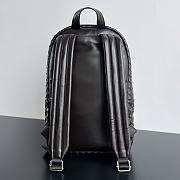 Bottega Veneta Calfskin Intrecciato Backpack Brown 46x30x14cm - 6