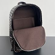 Bottega Veneta Calfskin Intrecciato Backpack Brown 46x30x14cm - 4