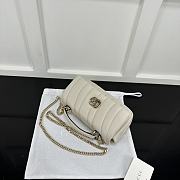 Gucci Milano Mini Top Handle Bag White 21x12.5x4.5cm - 5