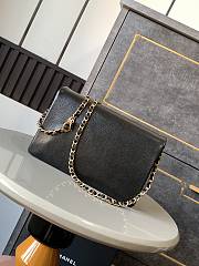 Chanel 24K Flap Bag Black Gold 22x13x7cm - 4