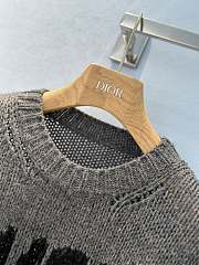 Dior Grey Sweater - 4