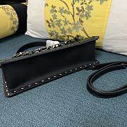 Valentino Garavani Rockstud Black 28x14x8cm - 3