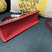 Valentino Garavani Rockstud Red 28x14x8cm - 3