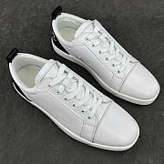 Christian Louboutin Fun Louis Junior Flat Sneakers White - 3