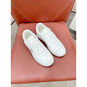 Prada Leather Sneakers In White - 3