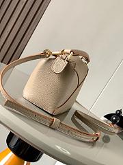 Loewe Puzzle Mini Shoulder Beige Bag 18x12x8cm - 2