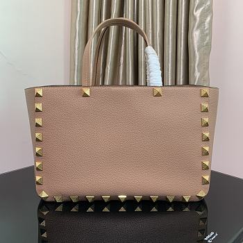 Valentino Garavani Roman Stub Pink Tote Bag 39.5x27x18cm