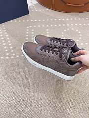 Dior B27 Brown Patent Sneaker - 1