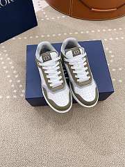 Dior B27 Low Khaki Cream Sneaker - 4