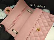 Chanel Flap Bag Iridescent Pink Gold 25cm - 4