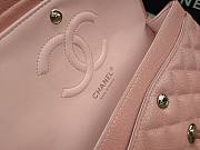 Chanel Flap Bag Iridescent Pink Silver 25cm - 4