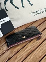 Chanel Wallet Black Caviar Gold 20x12.2x1cm - 2